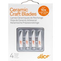 Set di lame di ricambio SLICE New2 – 4 lame in ceramica intercambiabili – 20 volte più affilate delle lame metalliche
