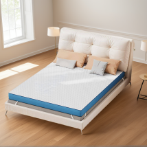 Surmatelas Gel Mémoire De Forme 7.5cm 180x200 Cm Confort Haute Résilience - Adultes/enfants Marsail