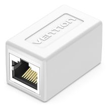 Vention - Adapter Rj45 Stecker Rj45 Ipvw0 Cat6 Ftp/ Rj45 Female - Rj45 Female/ White