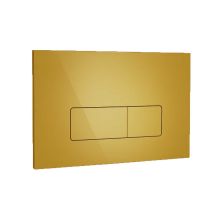 Plaque À Double Bouton Poussoir Pour Toilettes Suspendues Andrea - Idrospania Couleur: Oro