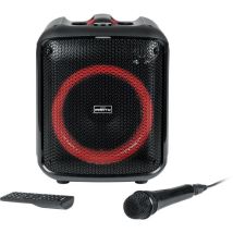 Bigben Partybthpmax - Drahtloses Lichtlautsprecher - Bluetooth 5.3 - 200w - Usb, Sd, Aux-in - Kabelmikrofon (ideal Für Karaoke)