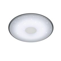 Plafón De Interior Trio Shogun 21.5w Ø 42 Cm. Led Rgbw Multicolor Regulable. Mando A Distancia. Montaje En Techo Y Pared Salón, Cocina Y Dormitorio. 