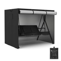 M Mcombo Hollywoodschaukel Abdeckung 2-3 Sitzer, Abdeckplane Wasserdicht & Uv-beständig Für Gartenschaukel 8003 8007, Reißfeste Schutzhülle 4001 (