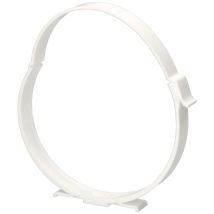 Rohrschelle Circular-H 150 – 150 mm – Weiß – PVC