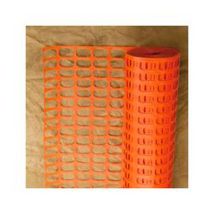 Malla de señalización naranja – 1 m de altura x 50 m de longitud – Plástico resistente