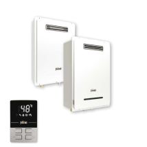 Wassererhitzer Ferroli Externo Gas Niedrigemission 22 Kw