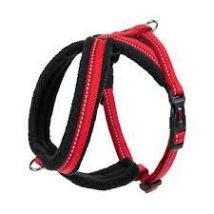 Halti – Comfy Harness – Red – Medium – Ergonomic Design for Comfort and Freedom of Movement
