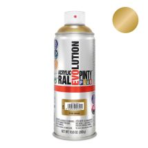 Faren - Esmalte Metalizado Acrílico Secado Rápido 520cc Oro Rico Pálido P151 Pintyplus