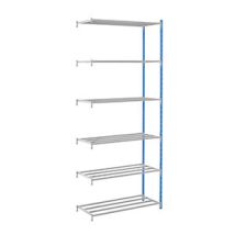 Activegreen - Steckregal Mit Rohr-fachböden Hxbxt 2496 X 1240 X 500 Mm