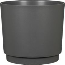Scheurich Blumentopf Kunststoff Ø 28,8 X 25,8 Cm Nero