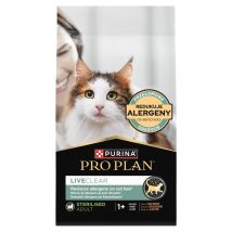 Purina Pro Plan Liveclear Stérilisé Adulte Riche En Saumon 1,4 Kg