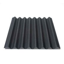 Onduline - Bitumenwellplatte Easyline 100 X 76 Cm 2,6 Mm Schwarz Kunststoffbedachung