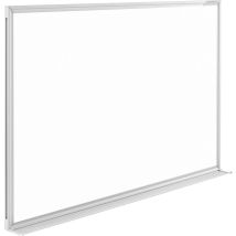 Schreibtafel B1500xh1000mm Stahlbl.weiß Magn.m.aluminiumrahmen Magnetoplan