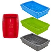 Vassoio Di Sabbia - Plasticfor Gatera Box (blu)