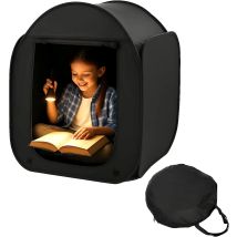Youyijia Sensory Tent, Pop Up Black Out Bed Tent For Anxiety Kids, Calming Corner For Autism, Anxiety, Spd, Large Pop Up Tent Indoor With Portable Bag