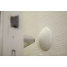 Civic - Türdrückerstopper Selbstklebend Elior Elastomer Weiß Industrie - Ø60 X Ht.15 Mm - 88902790