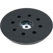 Paryou – Almohadilla De Lijado De 125 Mm – 8 Orificios Para Pintura Y Masilla – Esponja De Dureza Media – Geometría Optimizada Para Bordes Y Curvas - 