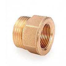 Raccordo Marsigliese Ridotto Mh 3/8" X 1/2" In Ottone