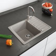 Bergstroem - Fregadero , Beige, 57.5 X 46 Cm Con Tendedero, Bergström