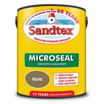 15 Year Microseal Smooth Masonry - Olive - 5l - Sandtex