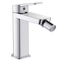 Einhebel-Bidetarmatur KARYO – 95 mm Auslaufzone – 126 mm Ausladung – 5 l/min Durchflussmenge – Keramische Kartusche 25 mm