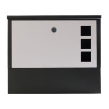 Moderner Design Briefkasten Wandbriefkasten Postkasten - Arebos
