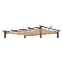 I Giardini Del Re - Ersatztuch Top Abdeckung Für Versenkbare Pergola Mt.3x4 Jahr Ab 2018