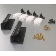 Metall Gerätehaus Zubehör Türgleiter Schwarz – 33733040