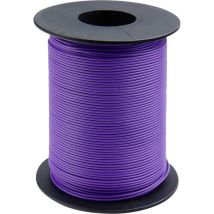 Donau Elektronik 119-16 Cavo Per Cablaggi 1 X 0.14 Mm² Violetto 100 M