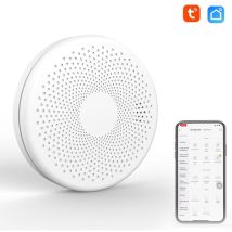 Naxunnn - Tuya Wifi 2 In 1 Smoke And Carbon Monoxide Home Fire Detector