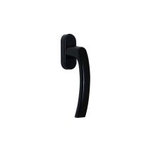 KINTECH Fenstergriff – Zamak – Schwarz glänzend – 22cm – 12,5cm – 3cm – 0,16kg
