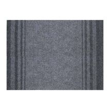 Alma – Alfombra Pasat 30 x 67 cm Gris – Antideslizante, Polipropileno – Para Alto Tráfico