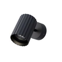 Lampada Applique Orientabile Nera Delphi Redo 01-2553