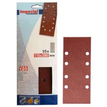 Feuille Abrasive 115x280 Mm Grain 120 - 10 Pièces