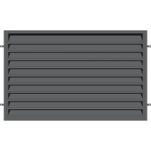 Polbram Zaunfeld Ulrich 120 200 X 120 Cm Verzinkt Anthrazit