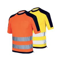 Industrial Starter - Hv T-shirt 08186 Hochsichtbares Arbeitshemd - M - Gelb