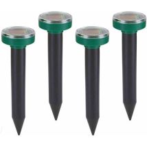 4 Repellente Solare Per Talpe Ip65 Repellente Per Talpe Ad Ultrasuoni, Repellente Per Talpe, Repellente Per Arvicole, Repellente Per Talpe Per 