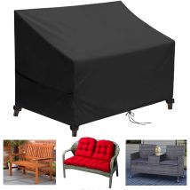 Funda Para Banco De Jardín De 2 Plazas Y Exterior, Funda Protectora Para Muebles De Jardín, Tela Oxford 420d Para Sofá De Jardín, Impermeable, 