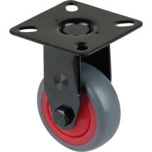 Rueda Giratoria 75mm 75kg Rodamiento De Bolas 60x60mm Bs Rollen