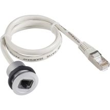 Schlegel Rrjrj45 Presa Da Pannello Rj45 Rrjrj45 Presa, Spina Dritta Poli: 8p8c Grigio 1 Pz.