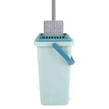 Haloyo - Mikrofaser Bodenreiniger Wischmop Selbstreinigender Bodenwischer Set Mopp Grün