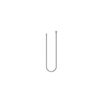 Flexible de douche métal – 1/2" cône x 3/8" AG x 1500 mm – Dornbracht
