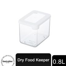 Gastromax - Dry Food Keeper, Bpa Free & Airtight Storage For Nuts & Seeds - 0,8 L