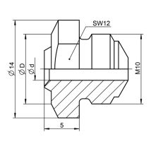 Gesipa - Embout 16/42 Bt (pour Rivets Aveugles Bulb-tite)