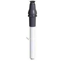 Burgerhout Skyline 3000 Gouttière En Aluminium Concentrique 80 125 Mm Noir