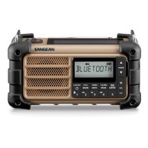 Sangean Mmr-99 Naranja Desierto / Radio De Emergencia Con Sintonización Digital