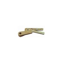 Sevax – S2306117 – Reversible Pivot Hinge – Stamped Steel – Satin Chrome Finish – Suitable for Wood and Metal Doors
