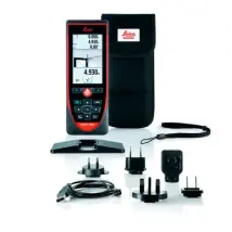 Leica – Telemetro Laser DISTO S910 – Misurazione fino a 300m, Bluetooth, Display retroilluminato, Funzioni avanzate