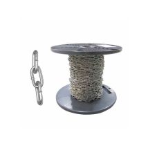 INOXMARE – Chaîne génoise N.23 Mm 6,0 M 30 Bb – Acier inoxydable AISI 304 – Matières, Charge maximale, Longueur, Finition métal
