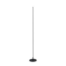 Ideal Lux – Lampada da terra Yoko – LED 16W – Altezza 146,5 cm, Colore nero, Diffusore in policarbonato opale